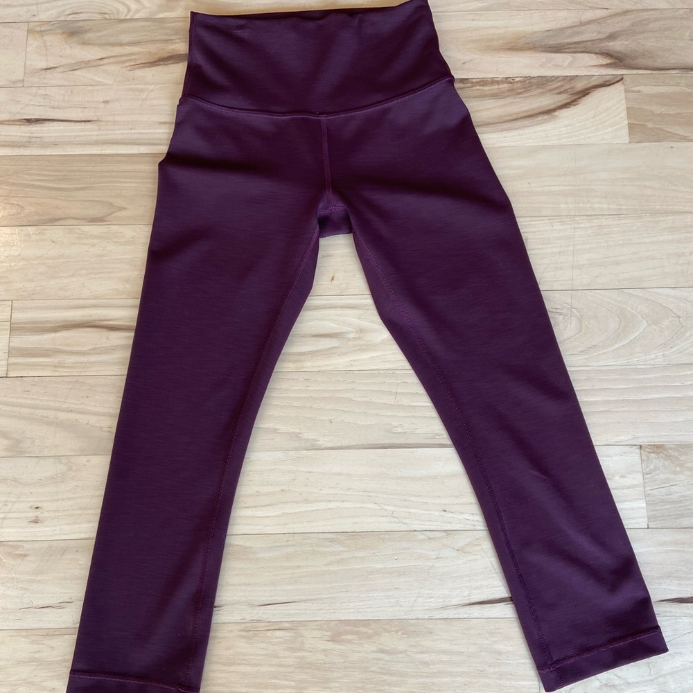 Lululemon Wunder Train High-Rise Crop 21” Size 4